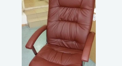 Обтяжка офисного кресла. Солнечногорск